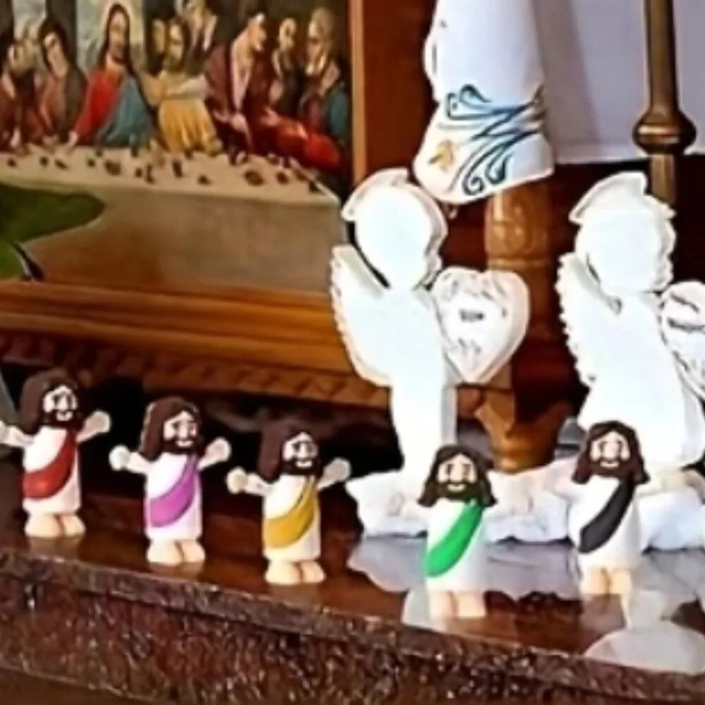 50 Little Jesus Figures Everyone Needs a Little Jesus Easter Gifts Church NWT B